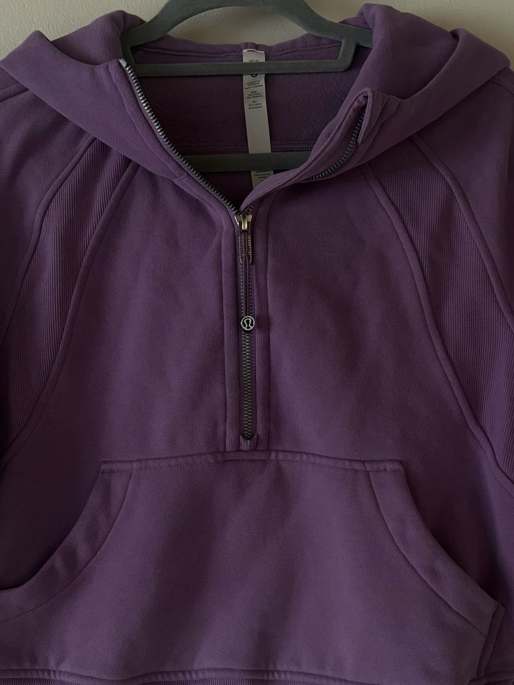 Lululemon Scuba Sweater Dusty Lavender  XS/S Athleisure Loungewear activewear